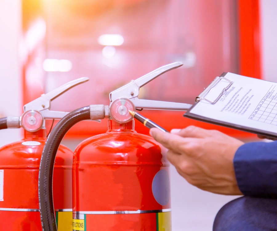 Fire Extinguishers and inspection